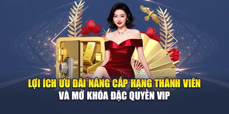 Lợi ích ưu đãi nâng cấp hạng thành viên và mở khóa đặc quyền VIP
